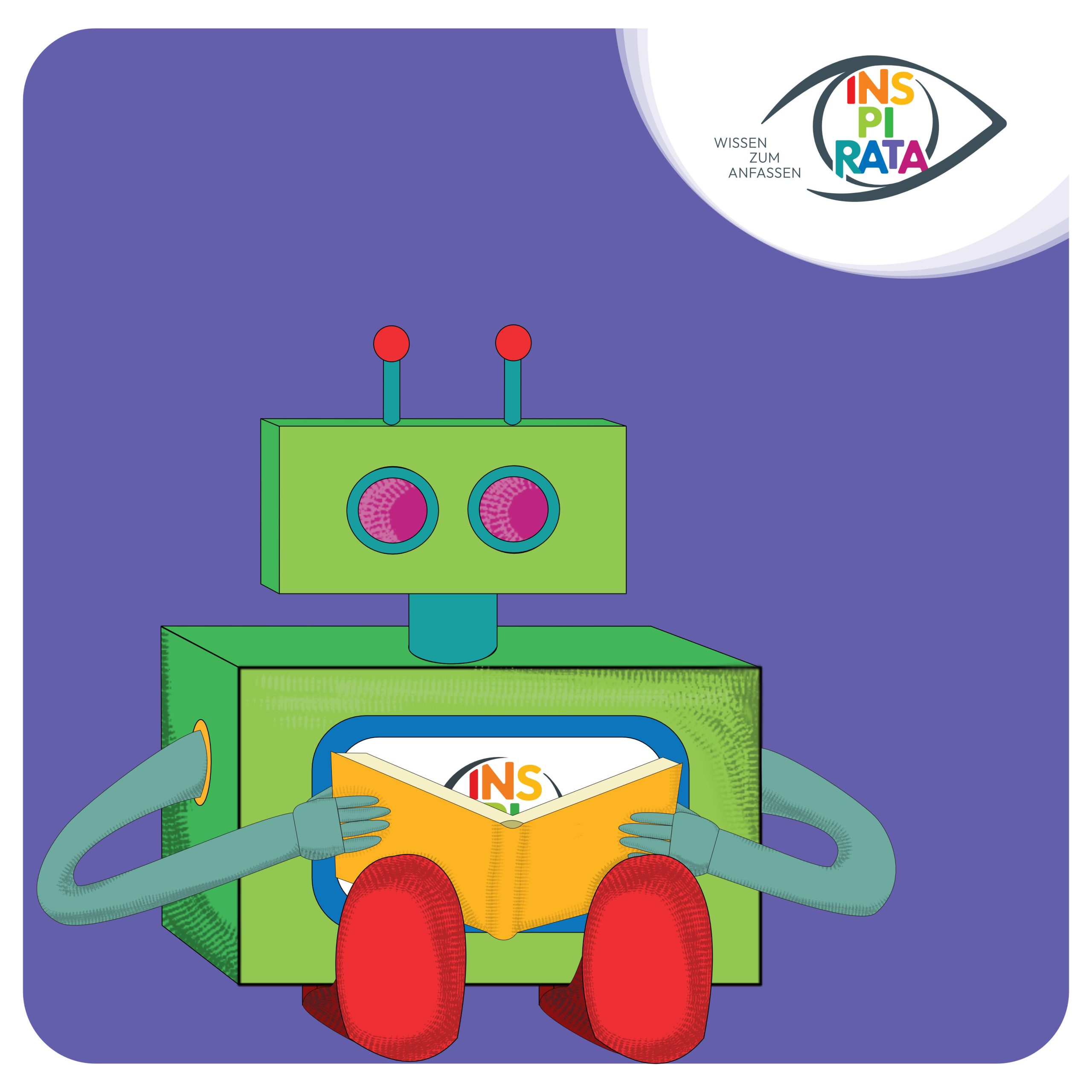 Lesender Roboter